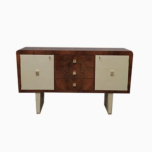 Italian Walnut Sideboard, 1940s