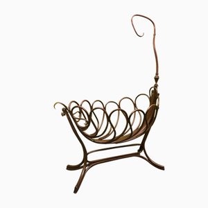 Antique Cradle by Michael Thonet for Thonet