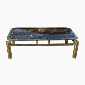 Vintage Brass Coffee Table, 1970s