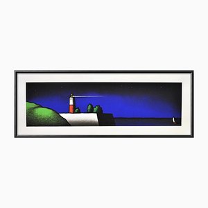 Tino Stefanoni, Primo faro, 1990, Serigrafia