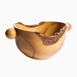 Walnut Bowl by Antonín Hepnar, 1990s