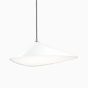 Emily I White Semi Matte Pendant by Daniel Becker