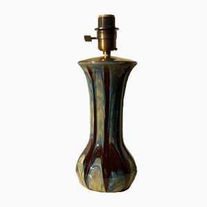 Lampada da tavolo Art Déco in ceramica di Upsala Ekeby, anni '10