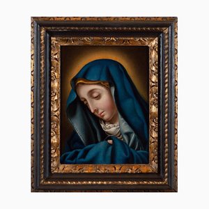 Madonna Del Dito - Oil On Copper - Siglo XVII