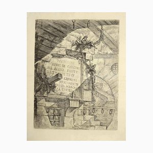 Giovanni Battista Piranesi - Prison Invention - Etching - 1749/59