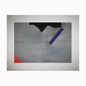 Giuseppe Santomaso - Falling Shape - Radierung - 1976