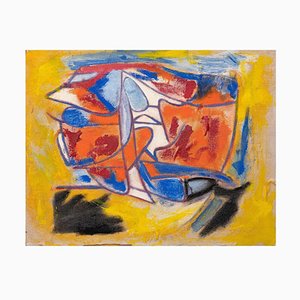 Giorgio Lo Fermo - Abstract Composition - Original Oil Paint - 2018