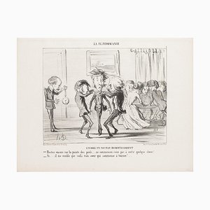 Honoré Daumier - Encore un Nouveau Divertissement - Litografia - 1853
