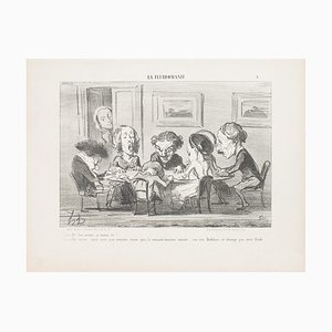 Honoré Daumier - Eh! ben, m'sieu, ça tourne t'y? - Original Lithograph - 1853