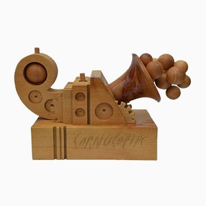 Consola Ferdinand Codognotto - Cornucopia - Original de madera - 2017