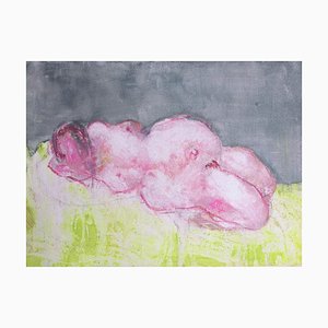 Caterina Pini - Nude III - Original Mischtechnik auf Papier - 2015