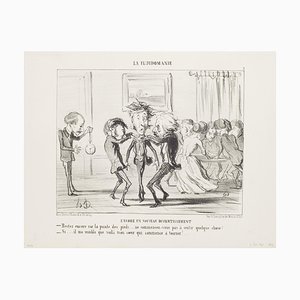 Honoré Daumier - Another New Entertainment - Original Lithograph - 1853