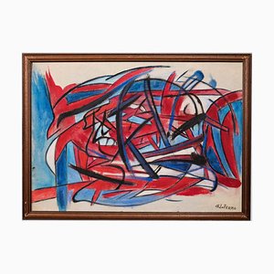 Giorgio Lo Fermo - Abstract Expression - Original Oil and Oil Pastel - 2019