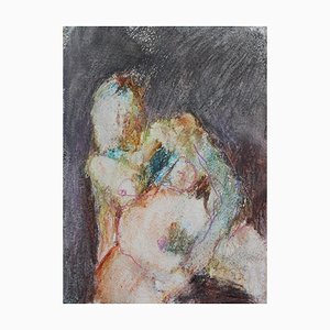 Caterina Pini - Nude - Mixed Media On Paper - 2015