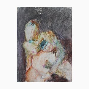 Caterina Pini - Nude - Técnica mixta en papel - 2015