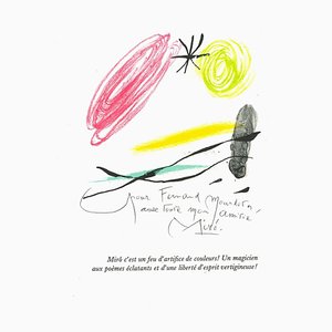 Litografía original Joan Miró - A Composition from the Same Stone - 1982