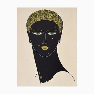 Impression Erté - The Queen of Sheba - 1971