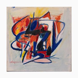 Giorgio Lo Fermo - Abstract Composition - Original Oil Paint - 2019