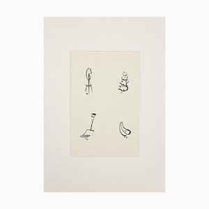 Marcel Duchamp, Thematische Objekte, Lithographie, 1964