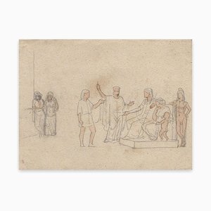 Georges Antoine Rochegrosse - Figures - Drawing - Principios del siglo XX