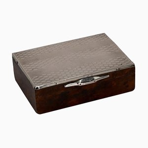 Vintage Silber Box, Frühes 20. Jahrhundert