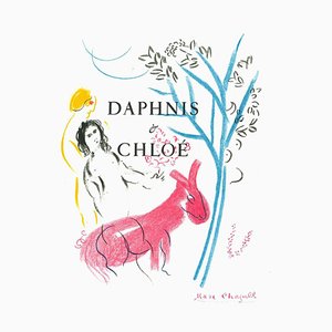 Marc Chagall - Daphnis and Chloè - Litografia - 1982