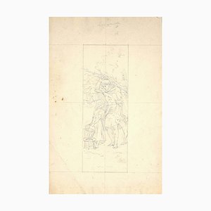 Unknown - Household - Original Pencil on Paper - Early 20th Century