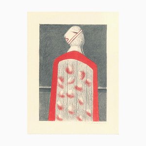 Alfonso Avanessian, Figure, Lithograph, 1989