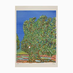 Mayo (Antoine Mallarakis), L'arbre De L'amour (Der Baum der Liebe), Lithographie, 1980