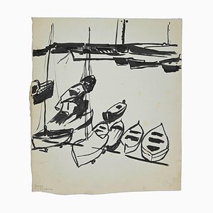 Tinta Herta Hausmann, A Port, China, mediados del siglo XX