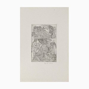 Ursula Stock, Komposition, Radierung, 1964