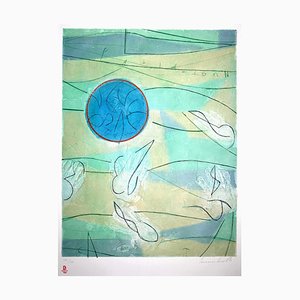 Tommaso Cascella, Waterpolo, Etching, 2008