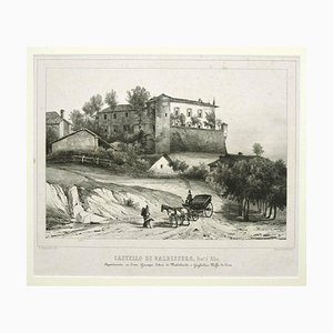 Francesco Gonin, Castel, Lithographie, 1880