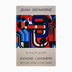Exposición Jean Dewasne, Jean Dewasne, serigrafía y offset, 1975