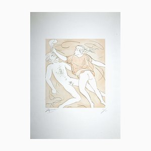 Giacomo Manzú, The Dance of Orpheus, Etching, 1978