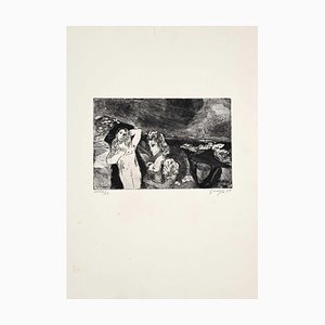 Guelfo Bianchini, Figures 1959, Etching, 1959