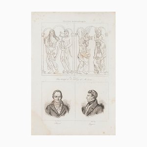 Lithographie, Art Déco, 19ème Siècle