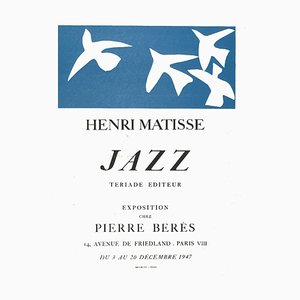 Henri Matisse, Jazz, Lithograph, 1982