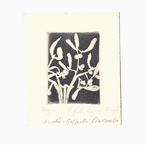 Arnoldo Ciarrocchi - Il Vischio (Mistletoe) - Original Etching - 1960s