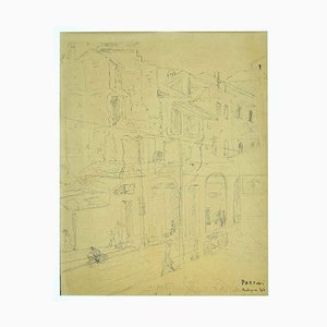 Arquitectura - Lápiz sobre papel - 1946