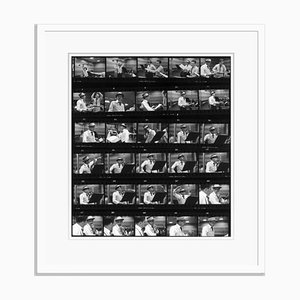 Frames of Frank Silver Gelatin Resin Print Framed in White by Hulton Archive