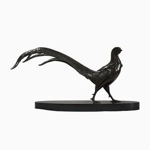 Art Deco Style Bronze Pheasant, Early 20th Century