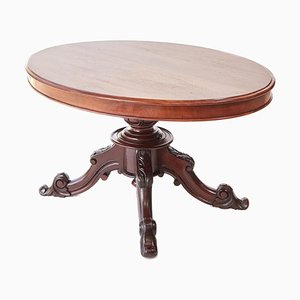 Victorian Oval Mahogany Centre Table