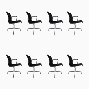 Chaise de Bureau Eames EA 108 Hopsak Pivotante de Vitra, Set de 8