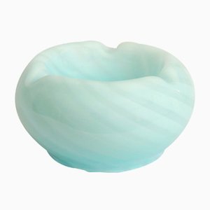 Italian Swirl Murano Glass Mello Ashtray / Vide Poche, 1970s