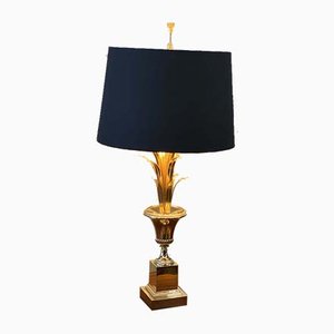 Hollywood Regency Style Palm Table Lamp from Maison Jansen, 1970s