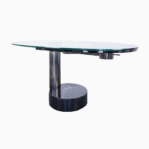 Vintage Glass Dining Table by Pierre Cardin, 1960s