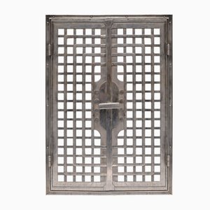 Antike Gusseisen Tür von Otto Wagner