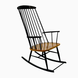 Fanett Rocking Chair by Ilmari Tapiovaara, 1950s