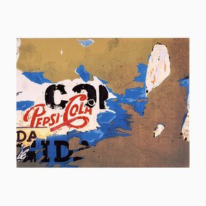 Serigrafia e Collage, Mimmo Rotella, Pepsi